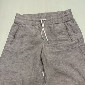 Athleta Cabo Linen Wide Leg Pant Size 12